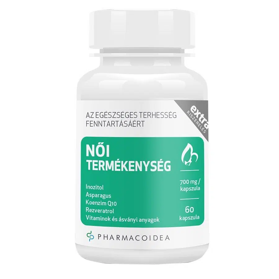 Pharmacoidea női termékenység kapszula Extra 60db Pharmacoidea női termékenység kapszula Extra 60db