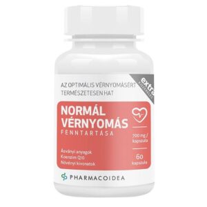 Pharmacoidea Normál vérnyomás fenntartása kapszula Extra 60 db