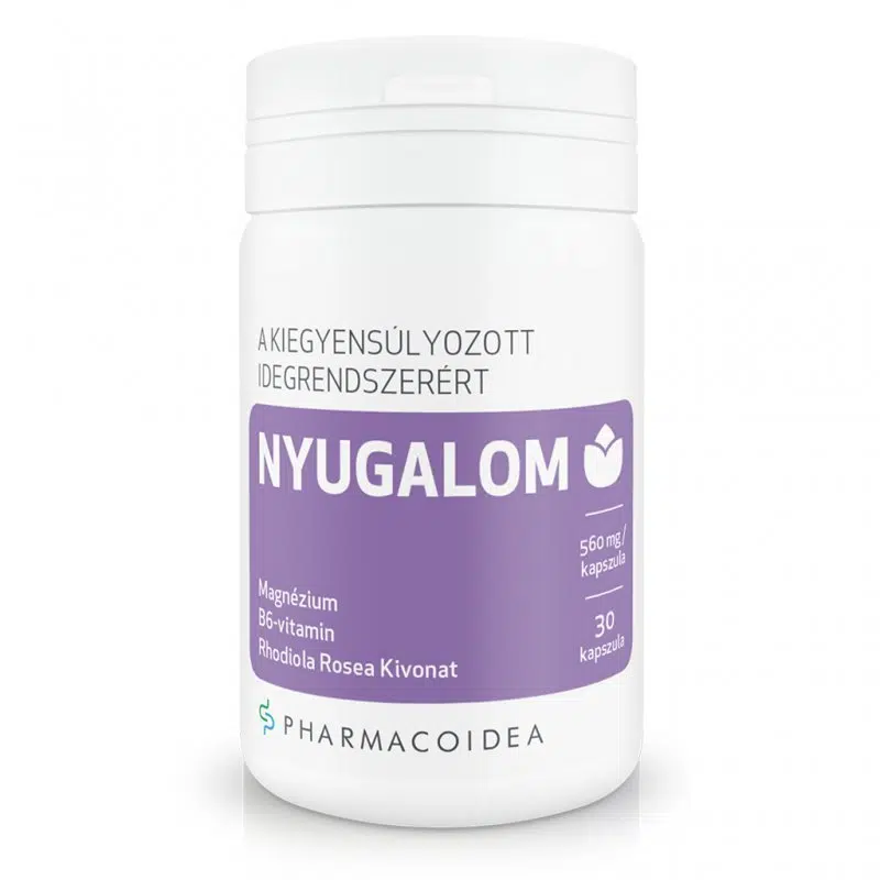 Pharmacoidea nyugalom kapszula 30db Pharmacoidea nyugalom kapszula 30db