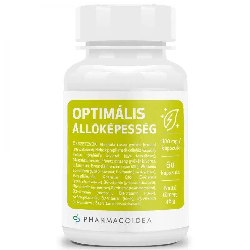 Pharmacoidea Optimális Állóképesség Extra 60db Pharmacoidea Optimális Állóképesség Extra 60db