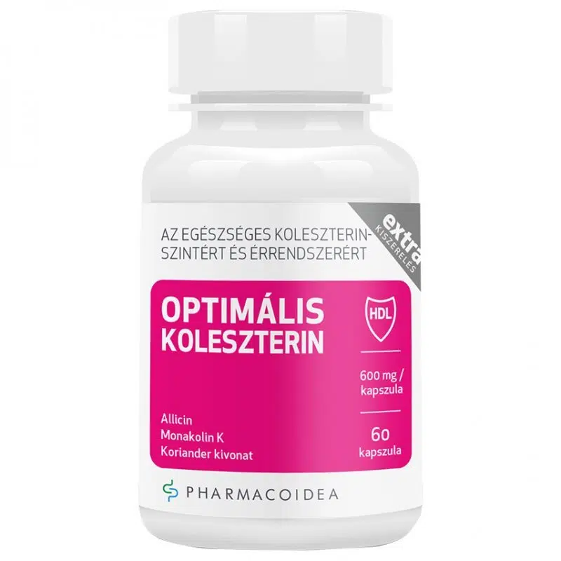Pharmacoidea Optimális koleszterin kapszula Extra 60 db Pharmacoidea Optimális koleszterin kapszula Extra 60 db