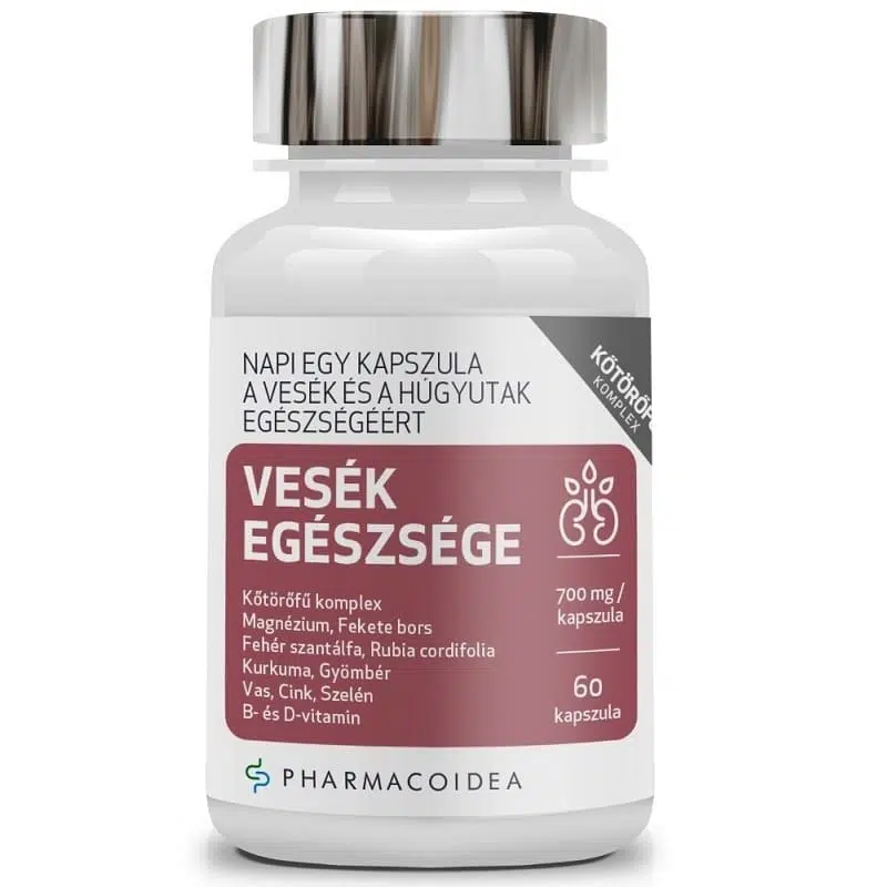 Pharmacoidea vesék egészsége kapszula Extra 60db Pharmacoidea vesék egészsége kapszula Extra 60db