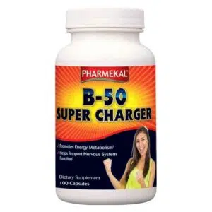Pharmekal B-50 Super Charger B-vitamin komplex kapszula 100db