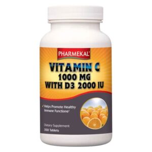 Pharmekal C+D C-vitamin 1000mg + D3 2000 IU tabletta 350db