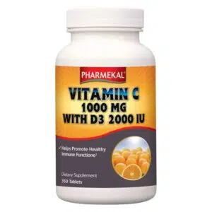 Pharmekal C+D C-vitamin 1000mg + D3 2000 IU tabletta 350db