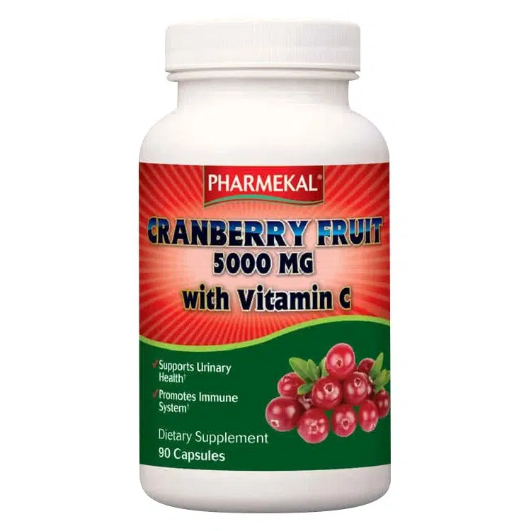 Pharmekal Cranberry 5000mg - Vörös áfonya/Tőzegáfonya + C-vitamin kapszula 90db Pharmekal Cranberry 5000mg - Vörös áfonya/Tőzegáfonya + C-vitamin kapszula 90db
