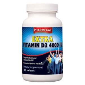 Pharmekal D3-vitamin 4000 IU gélkapszula 100db