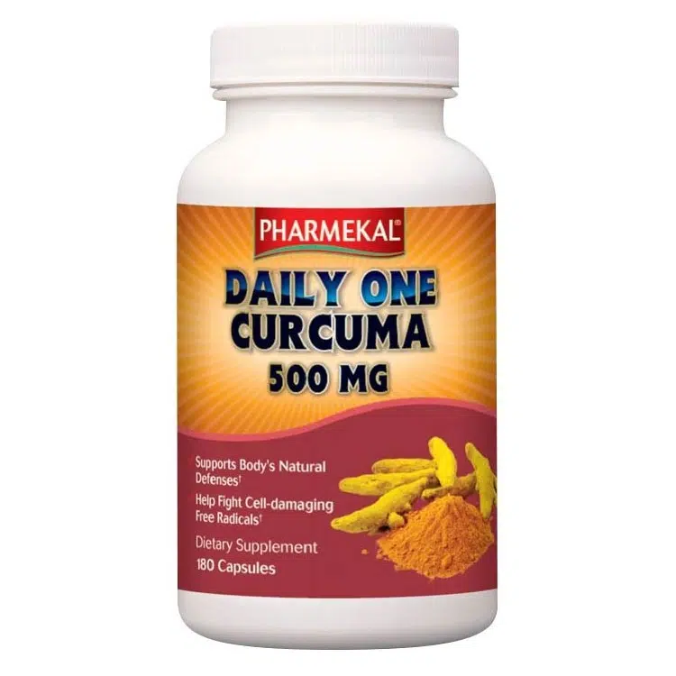Pharmekal Daily One Curcuma - Kurkuma kivonat 500mg kapszula 180db Pharmekal Daily One Curcuma - Kurkuma kivonat 500mg kapszula 180db