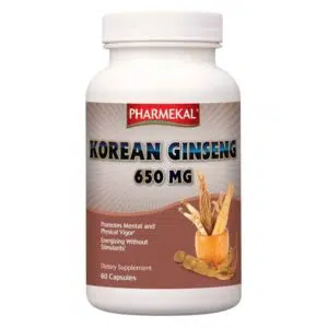 Pharmekal Koreai Ginseng 650mg kapszula 60db