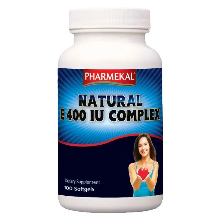 Pharmekal Natural E-vitamin 400 IU komplex gélkapszula 100db Pharmekal Natural E-vitamin 400 IU komplex gélkapszula 100db