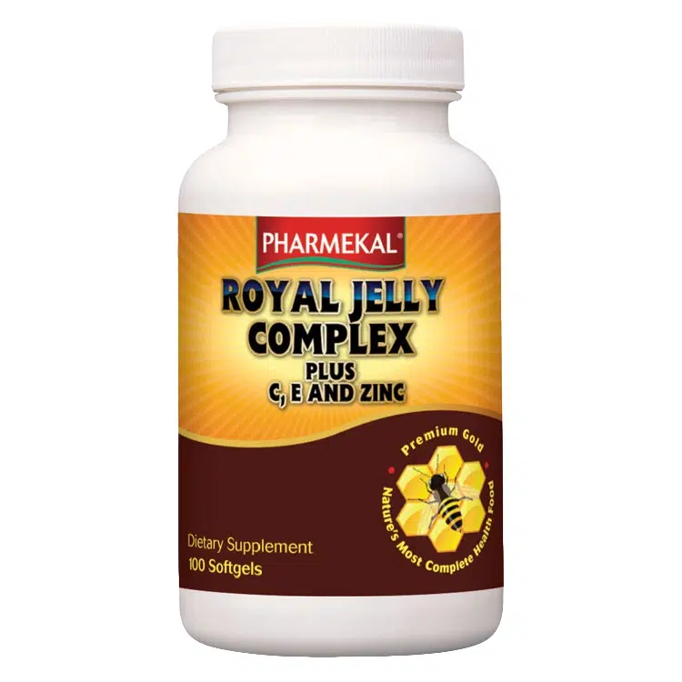Pharmekal Royal Jelly Complex - Méhpempő vitamin komplex gélkapszula 100db Pharmekal Royal Jelly Complex - Méhpempő vitamin komplex gélkapszula 100db