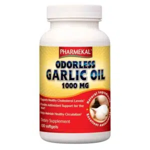 Pharmekal Garlic Oil 1000mg - Fokhagyma olaj szagtalan gélkapszula 100db