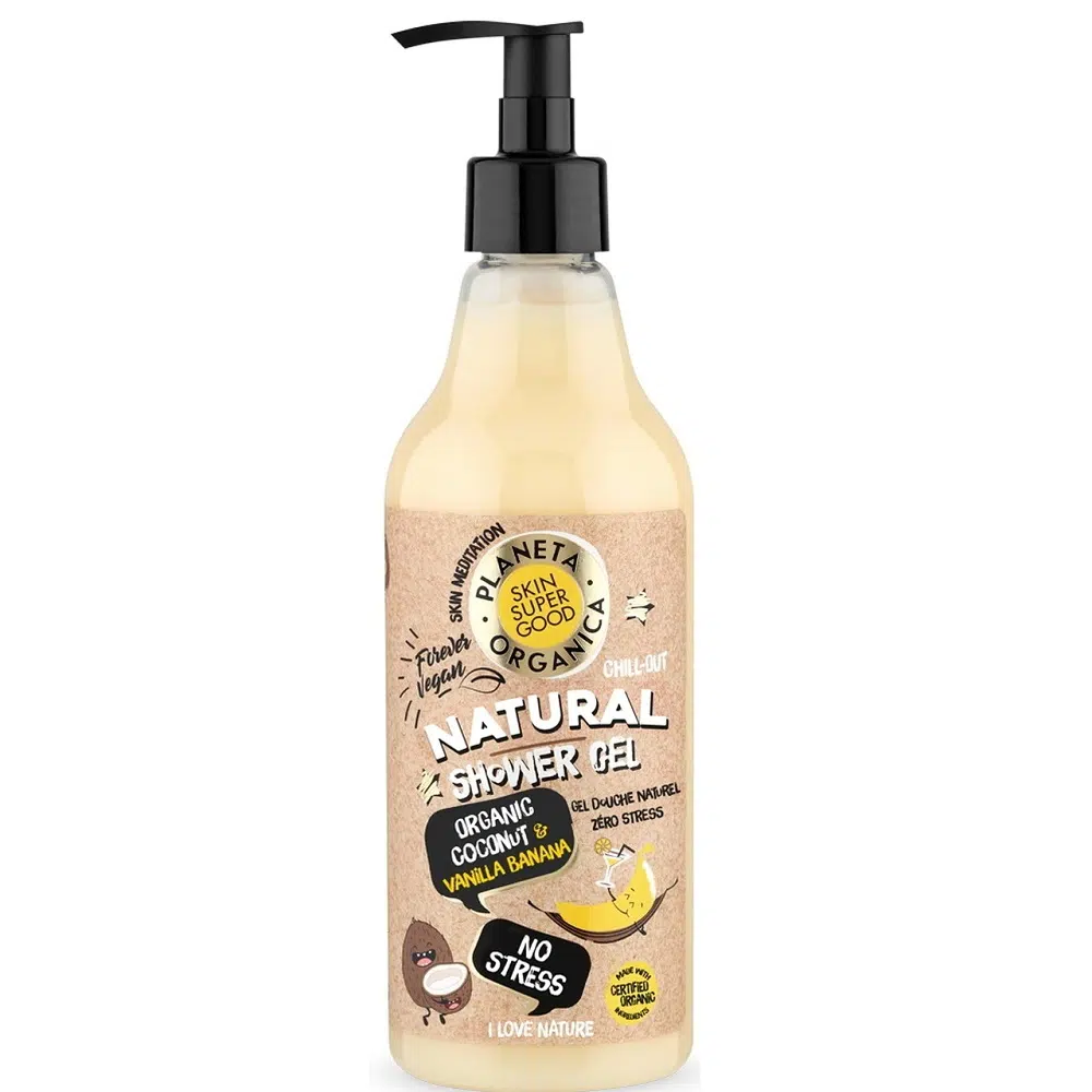 Skin Super Good Természetes "No Stress" tusfürdő 500ml Skin Super Good Természetes "No Stress" tusfürdő 500ml