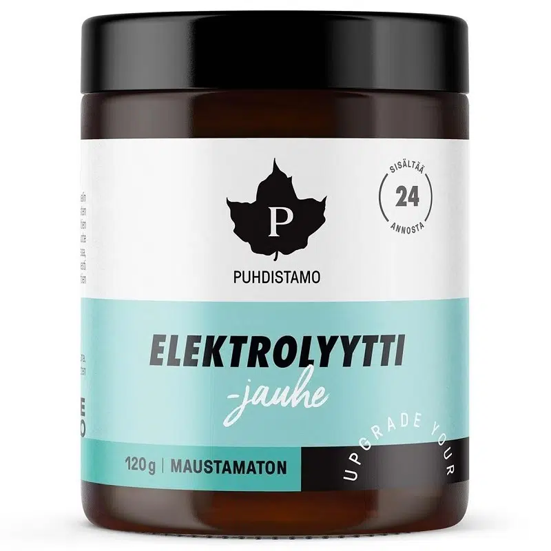 Puhdistamo Elektrolit italpor ízesítetlen 120g Puhdistamo Elektrolit italpor ízesítetlen 120g