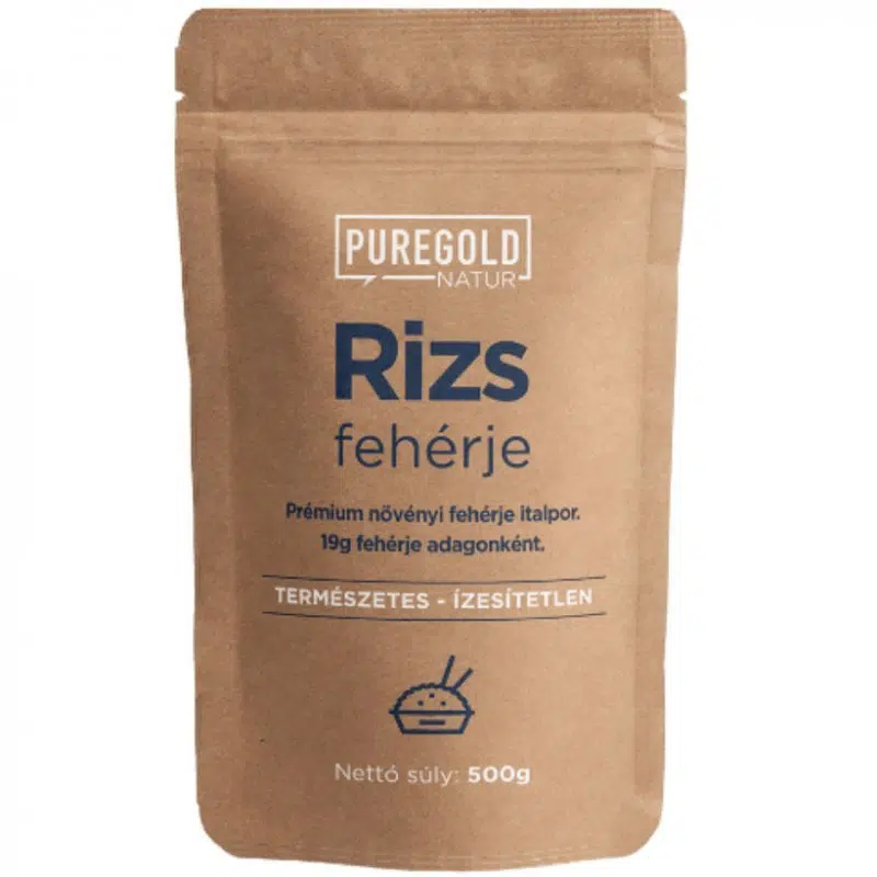 Pure Gold Rizs Protein natúr 500g Pure Gold Rizs Protein natúr 500g