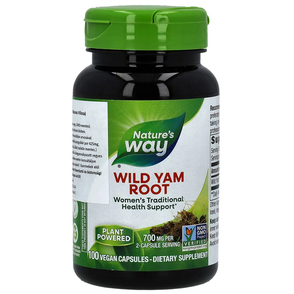 Natures Way wild yam kapszula 100db Natures Way wild yam kapszula 100db
