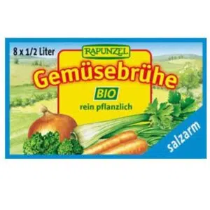 Rapunzel BIO Zöldségleveskocka sószegény 8db