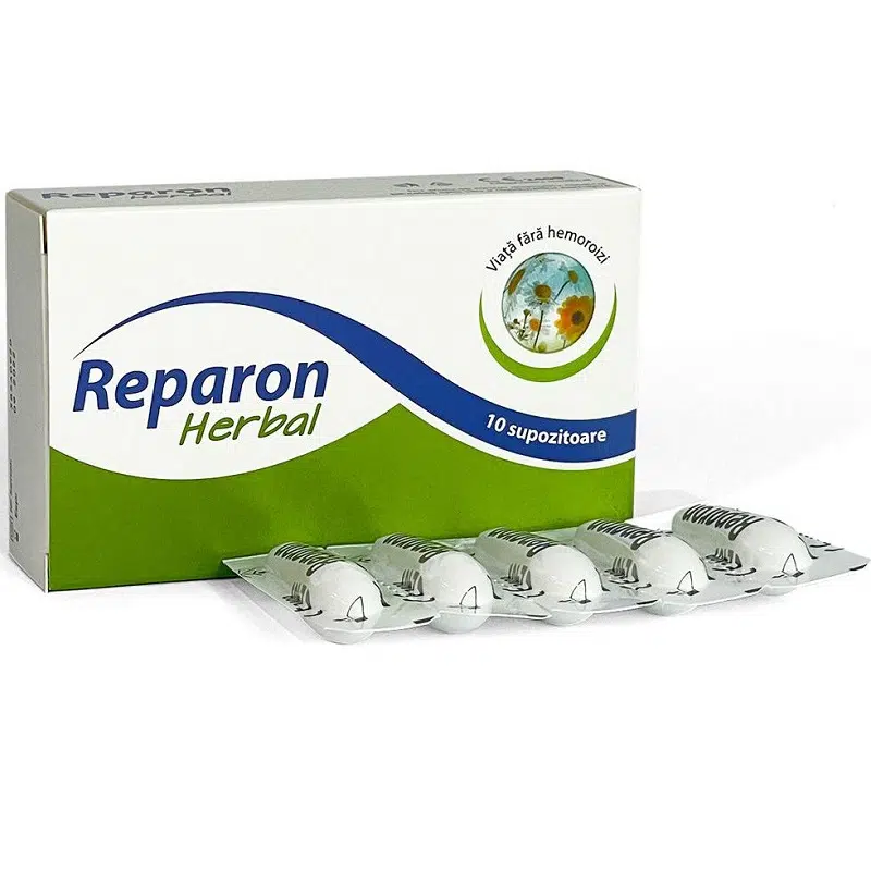 Reparon Herbal végbélkúp 10db Reparon Herbal végbélkúp 10db