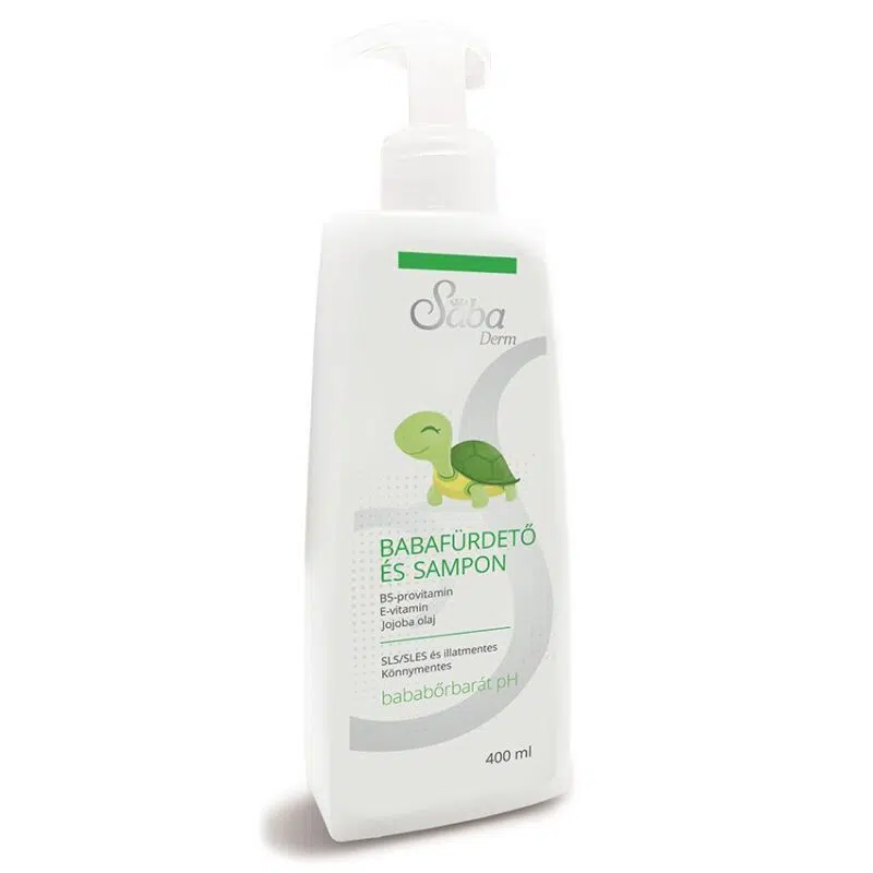 SÁBA Babafürdető és sampon 400ml SÁBA Babafürdető és sampon 400ml