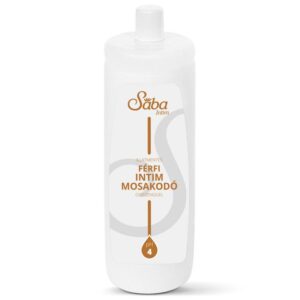 SÁBA férfi intim mosakodó illatmentes 1000ml (ginsenggel és B5 provitaminnal)