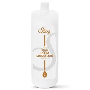 SÁBA férfi intim mosakodó illatmentes 1000ml (ginsenggel és B5 provitaminnal)