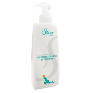 SÁBA Gyermek fürdető és sampon 400ml