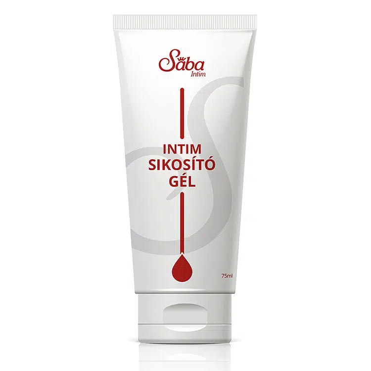 SÁBA intim síkosító gél illatmentes 75ml SÁBA intim síkosító gél illatmentes 75ml
