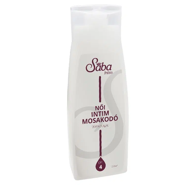 SÁBA női intim mosakodó teafaolajjal 250ml SÁBA női intim mosakodó teafaolajjal 250ml