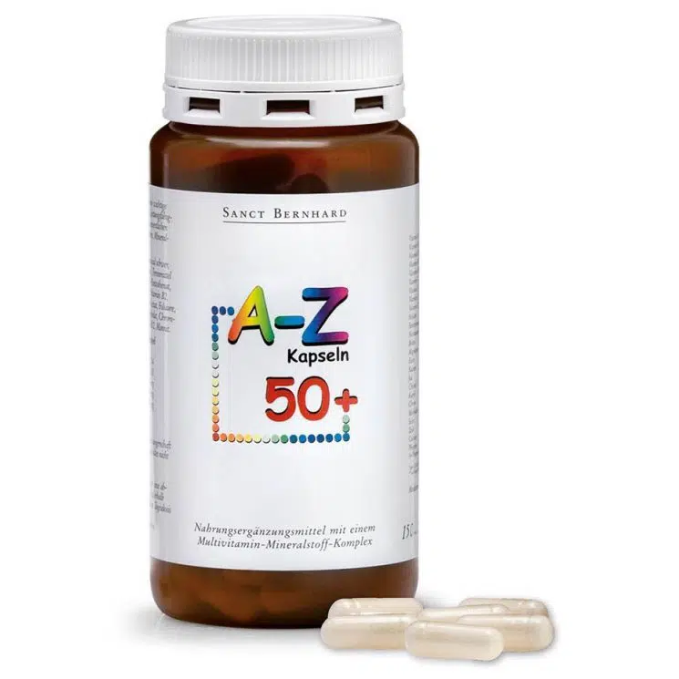 Sanct Bernhard A-Z 50+ Multivitamin kapszula 150db Sanct Bernhard A-Z 50+ Multivitamin kapszula 150db
