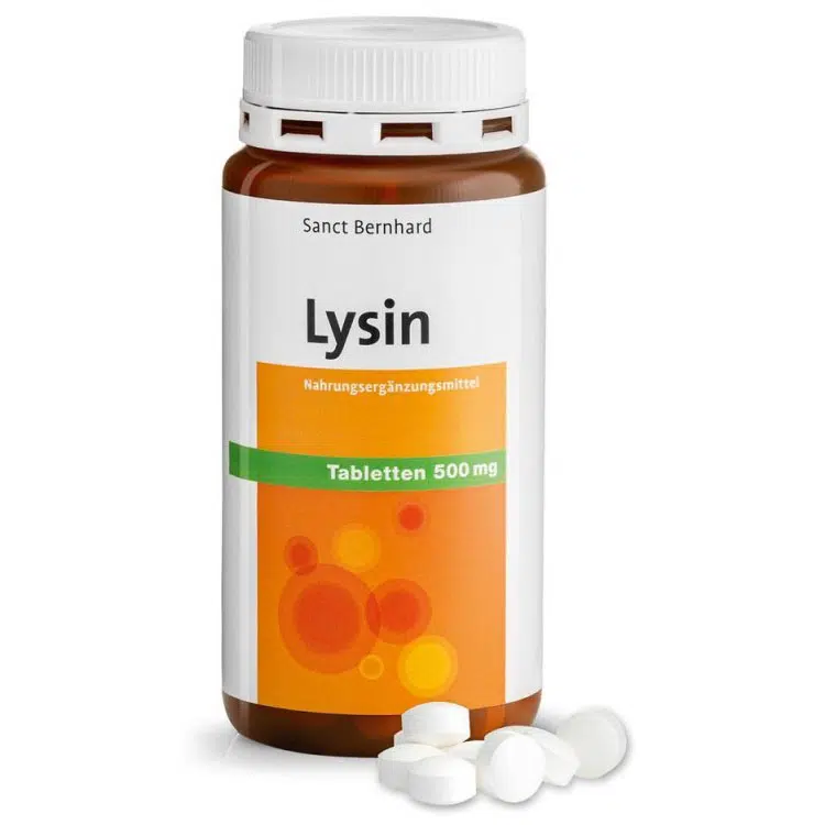 Sanct Bernhard Lysine 500mg tabletta 180db Sanct Bernhard Lysine 500mg tabletta 180db