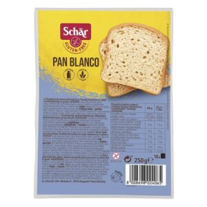 Schar gluténmentes kenyér szeletelt pan blanco 250g
