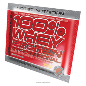 Scitec Nutrition 100% Whey Protein Professional 1 tasak mogyorós csokoládé 30 g