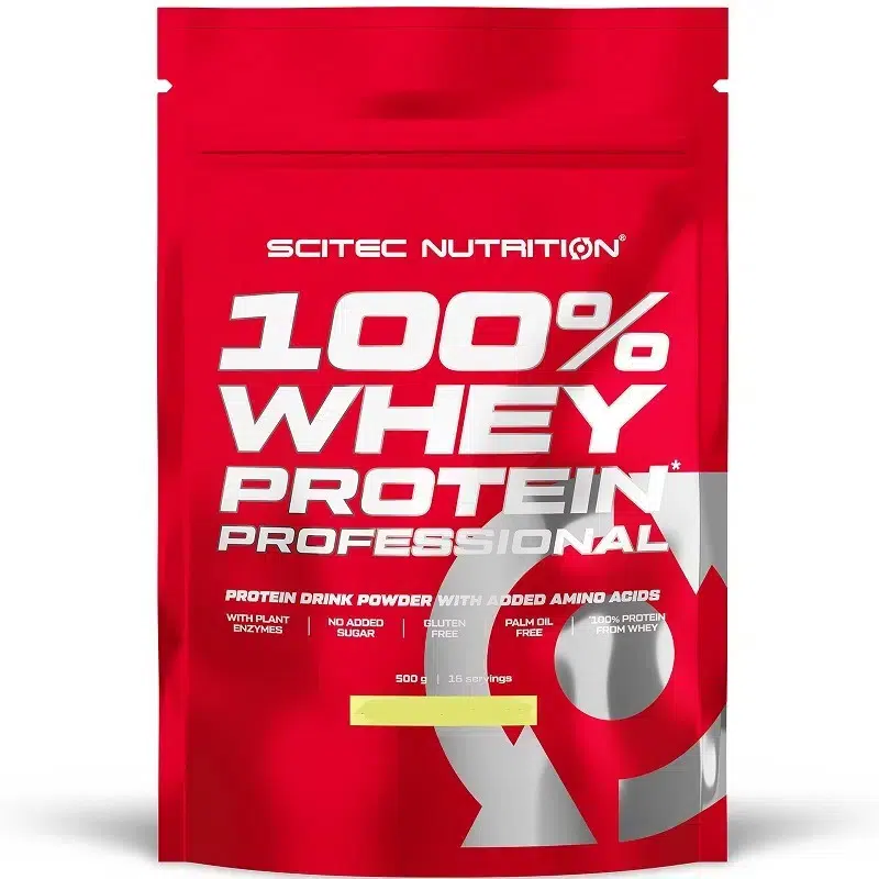 Scitec Nutrition 100% Whey Protein Professional 500g pisztácia fehércsoki Scitec Nutrition 100% Whey Protein Professional 500g pisztácia fehércsoki