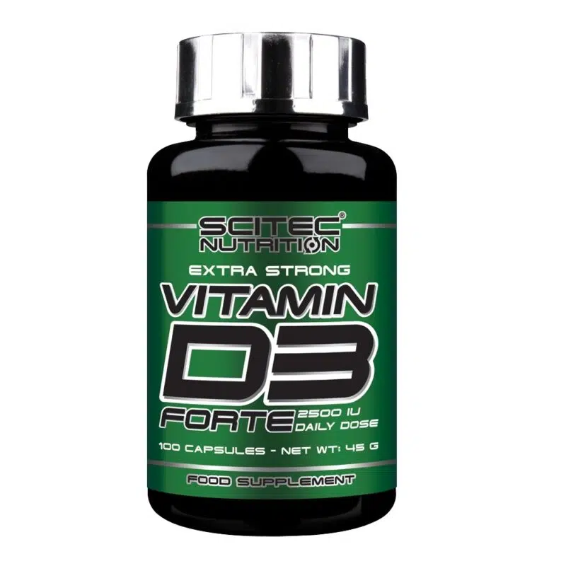 Scitec Nutrition Vitamin D3 Forte 100 kapszula Scitec Nutrition Vitamin D3 Forte 100 kapszula