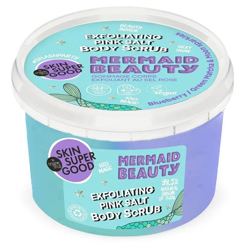 Skin Super Good Hámlasztó testradír „Mermaid Beauty” 250ml Skin Super Good Hámlasztó testradír „Mermaid Beauty” 250ml