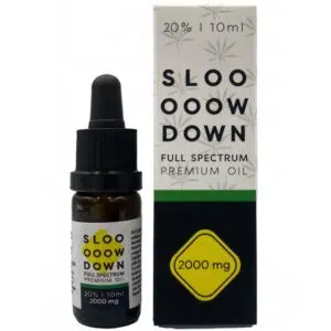 Slow Down 2000mg Prémium 20% CBD olaj 10ml
