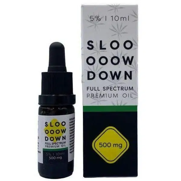 Slow Down 500mg Prémium 5% CBD olaj 10ml Slow Down 500mg Prémium 5% CBD olaj 10ml
