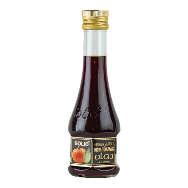 Solio hidegen sajtolt tökmag olaj 200 ml Solio hidegen sajtolt tökmag olaj 200 ml