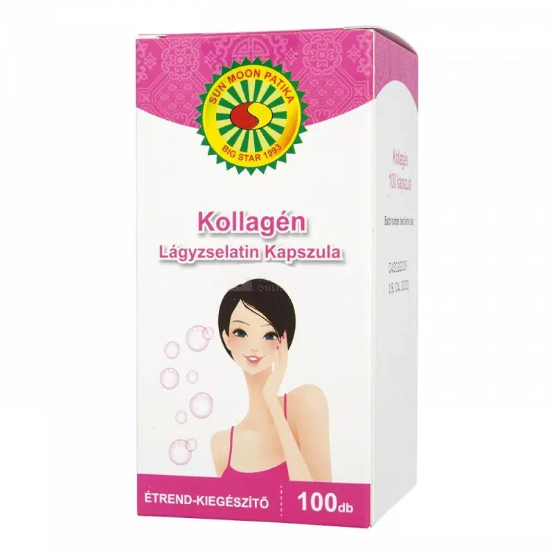 Sun moon kollagén kapszula 100db Sun moon kollagén kapszula 100db