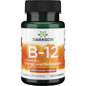 Swanson B12 vitamin 500mcg 100db