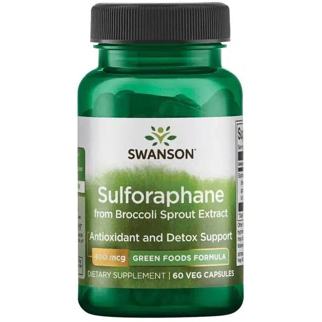 Swanson Brokkoli kivonat - Sulforaphane kapszula 60db Swanson Brokkoli kivonat - Sulforaphane kapszula 60db