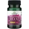 Swanson D3+K2-vitamin kapszula 60db