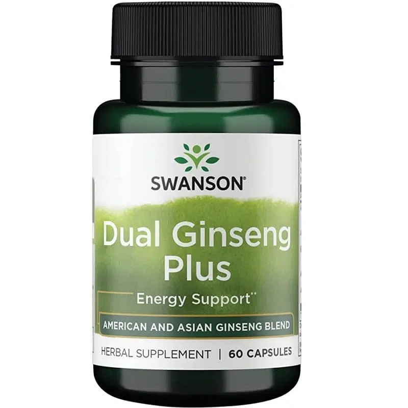 Swanson Dual Ginseng Plus kapszula 60db Swanson Dual Ginseng Plus kapszula 60db