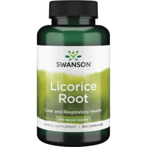 Swanson Édesgyökér - Licorice kapszula 100db