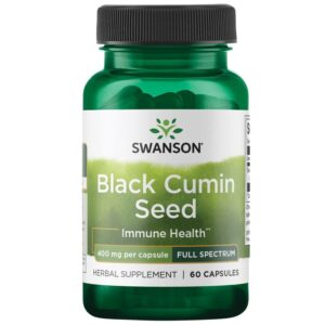 Swanson Fekete kömény - Black Cumin 400mg kapszula 60db