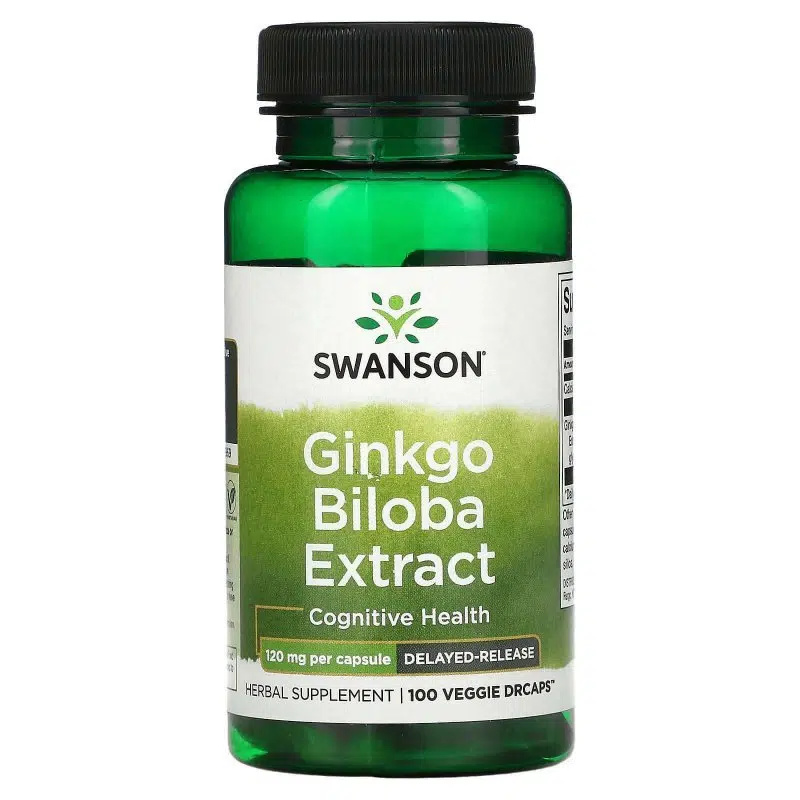 Swanson Ginkgo Biloba kapszula 100db Swanson Ginkgo Biloba kapszula 100db
