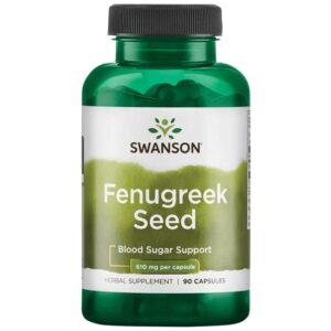 Swanson Görögszéna - Fenugreek kapszula 90db