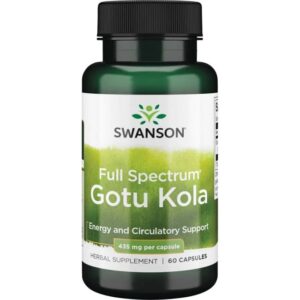 Swanson Gotu Kola 435mg 60db kapszula