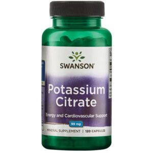 Swanson Kálium-Citrát (Potassium citrate) kapszula 120db