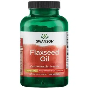 Swanson Flaxseed Oil - Lenmag olaj lágyzselatin kapszula 100db